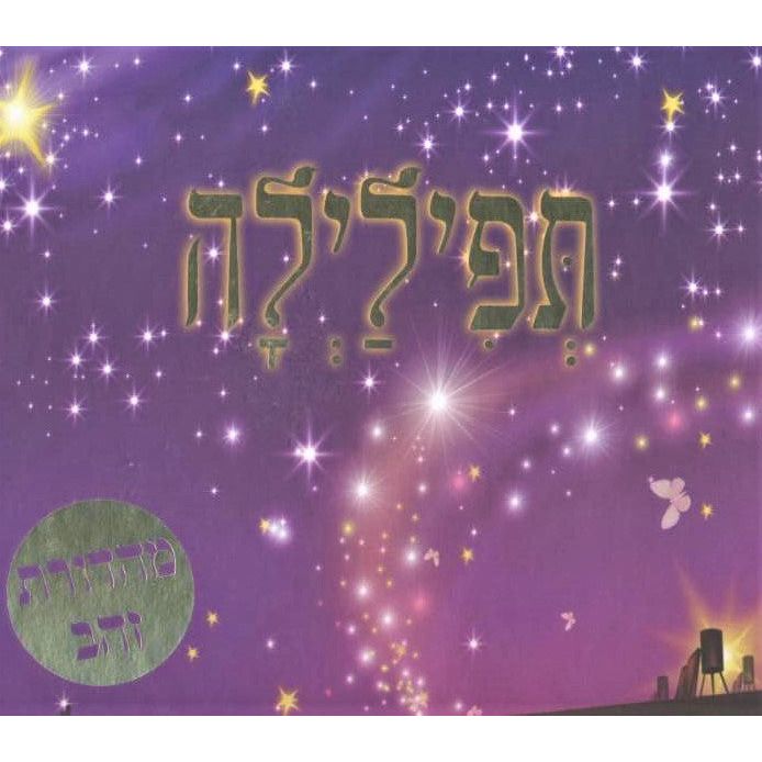Tfilayla Lullaby Song by Maya Hanoch Hebrew Children's book  Ages 3-6