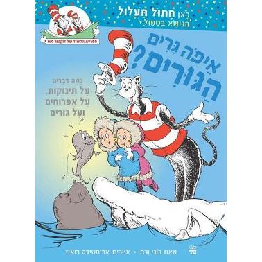 Eyfo Garim Hagurim (Dr. Seuss Hebrew Book) A Great day for pup all about wild babies