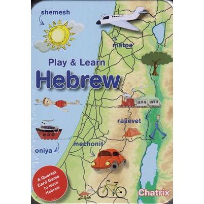 Out of stock Play & Learn Hebrew - A Quartet Card Game to learn new Languages