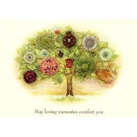 Condolences Sympathy Jewish Greeting Cards The Tree of Life by Michoel Muchnik Box of 10