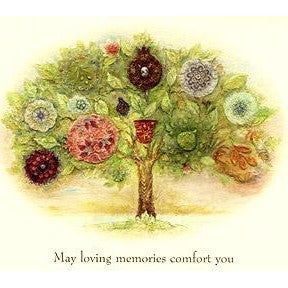 Condolences Sympathy Jewish Greeting Cards The Tree of Life by Michoel Muchnik Box of 10