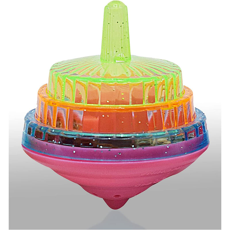 Musical Light Up Dreidel Plays Chanukah Song OH DREIDEL Assorted colors