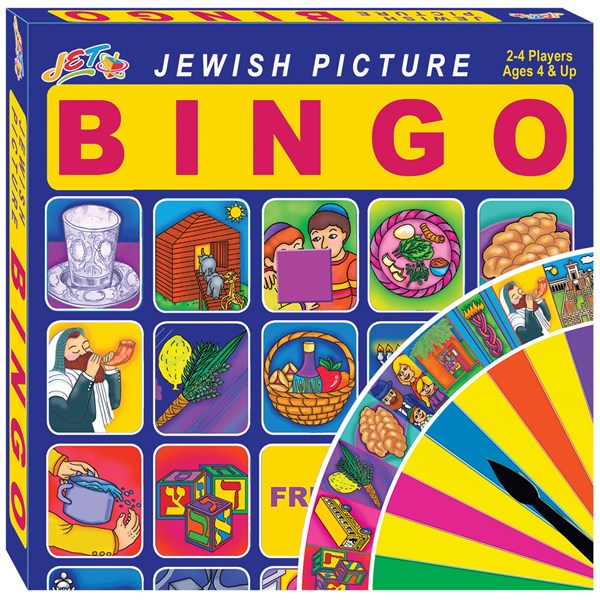 Jewish Picture Bingo Table Game