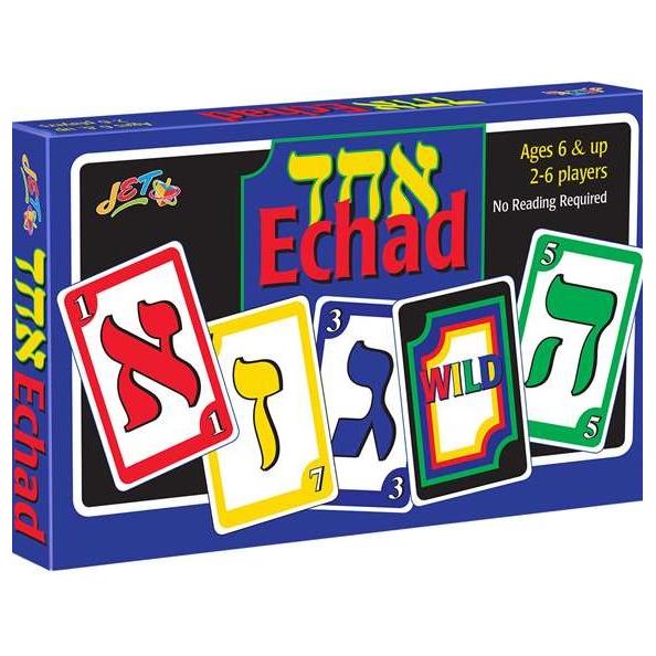 Echad Jewish Game 2-6 Players Ages 6+