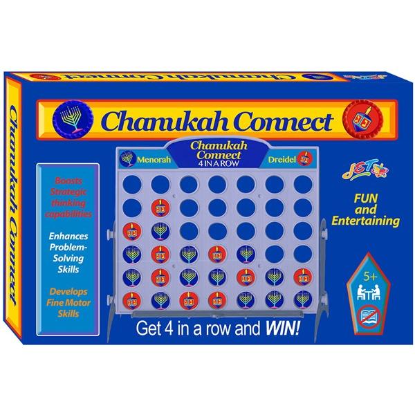 Chanukah Connect Game (4 in a Row) Ages 5+