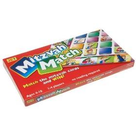 Mitzvah Match Board Game for Ages 4-10