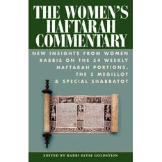 The Women's Haftarah Commentary. Edited by E. Goldstein