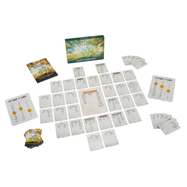 Yichus Jewish Game of Family Connections 2-6 Players Ages 10+ The Family of Yaakov Avinu as Recorded in the Torah, Medrashim