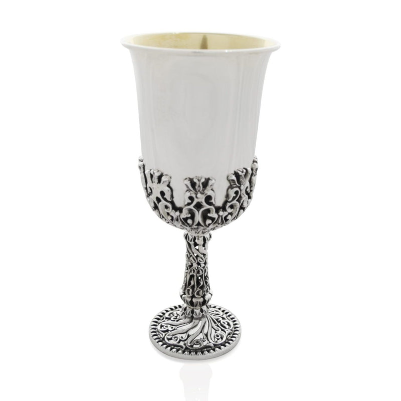 925 Sterling Silver DORON Kiddush Cup 5.75"  Made in Israel By NADAV