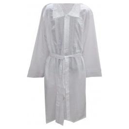 Elegant Traditional Kittel - White Robe for High Holidays