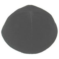 Black Velvet Kippah / Plain Yarmulke Available in sizes 1 - 8