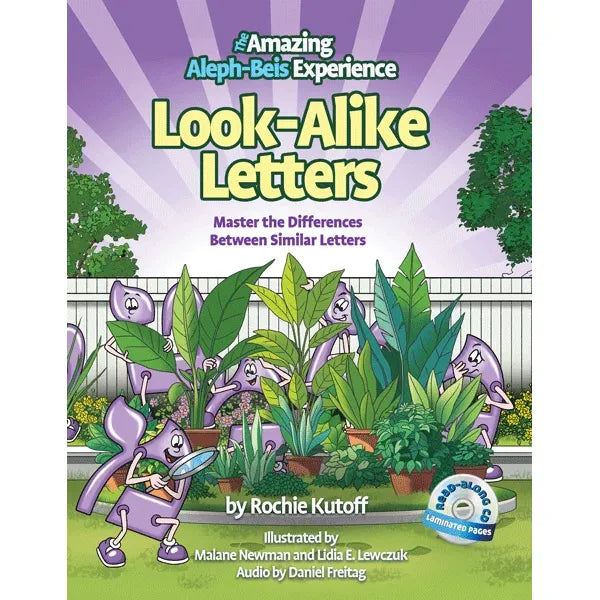 Look-Alike Letters - Book and CD by Rochie Kutoff
