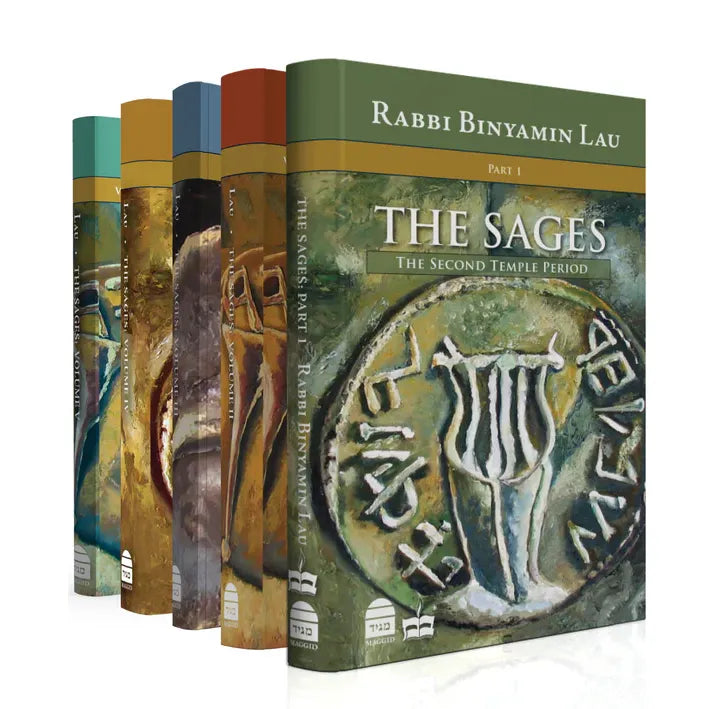 The Sages Set of 5 Volumes By Rabbi Binyamin Lau