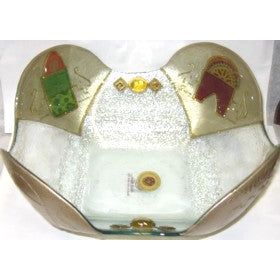 Artistic Large Deep Fruit Bowl Made in Israel By Lily ART