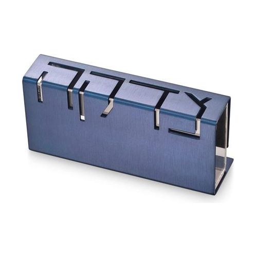 Anodized Aluminum Laser cut Tzedakah box Made by the Israeli Artist Adi Sidler Color Varies