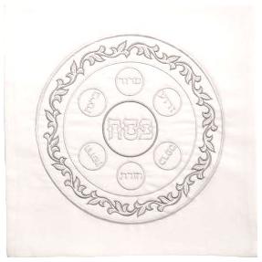 Matzah Cover Passover Symbols - Jewish Art By Ronit Gur Made in Israel