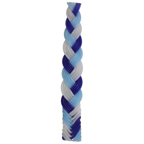 Multicolor Havdalah Candle 11" long Available in 4 colors