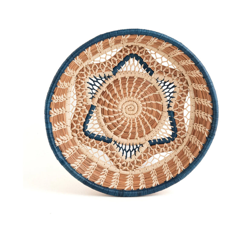 Florinda Bread Challah Raffia Basket Artisan Hand Made in Guatemala