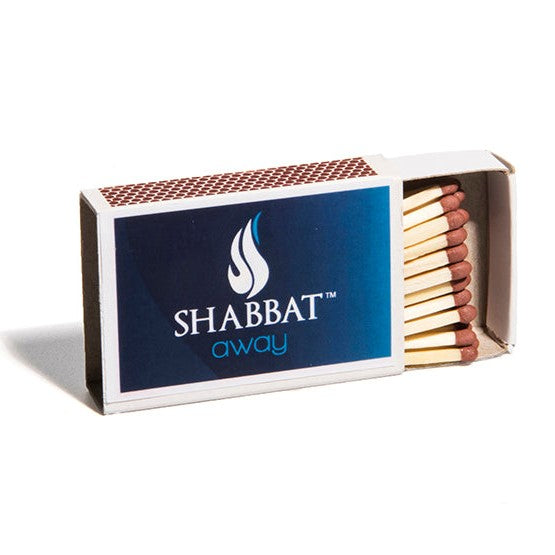 Long Shabbat & Holiday Matches set of 50 in Rectangular for Candlelighting Ceremony
