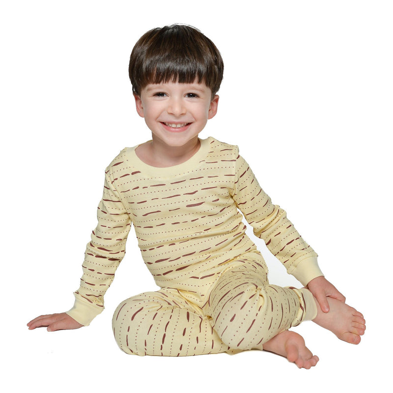 Fancy Kids Matza Passover Pajamas 100% Cotton 2 piece set Sizes 4-14