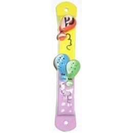 Colorful Ceramic Mezuzah. By Inna Olshansky (Kosher Parchment optional)