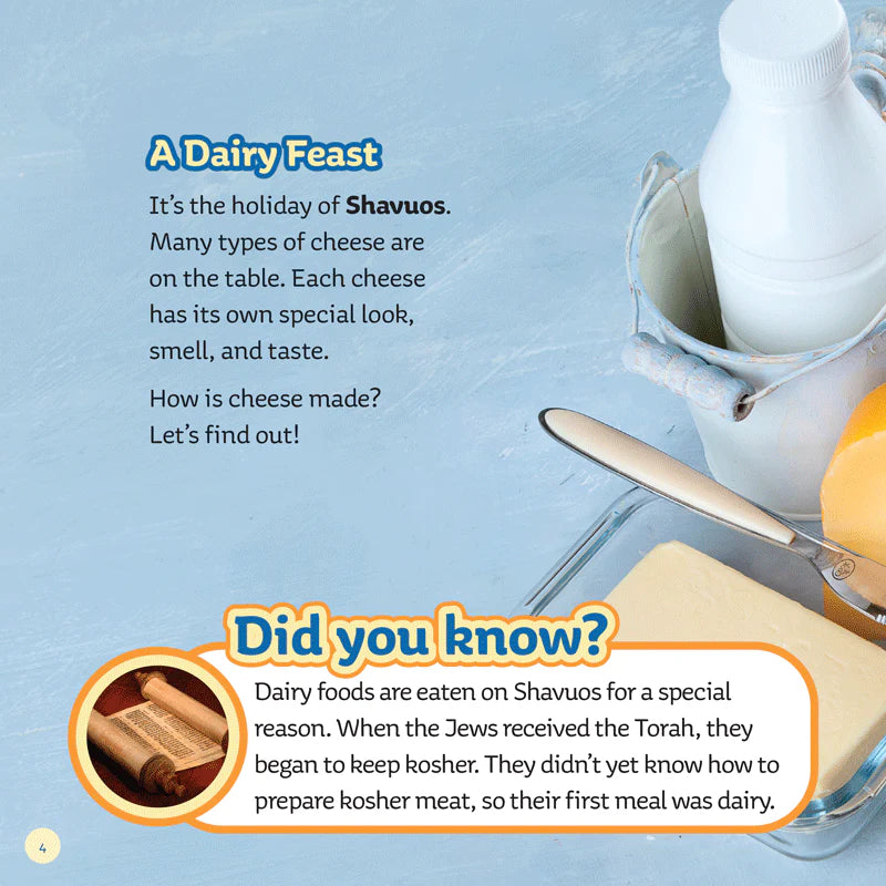 From Milk to Cheese By Meish Goldish Level N / Grade 3 Great Resource for Shavuot!