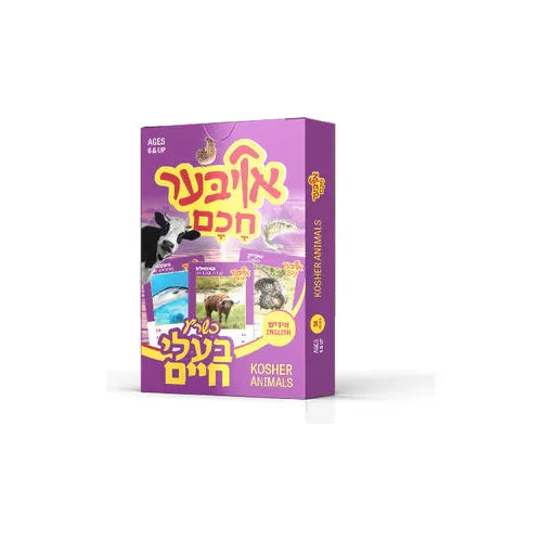 Oiber Chochem Jewish Educational Card Games אויבער חכם קארט שפיל Many kinds available