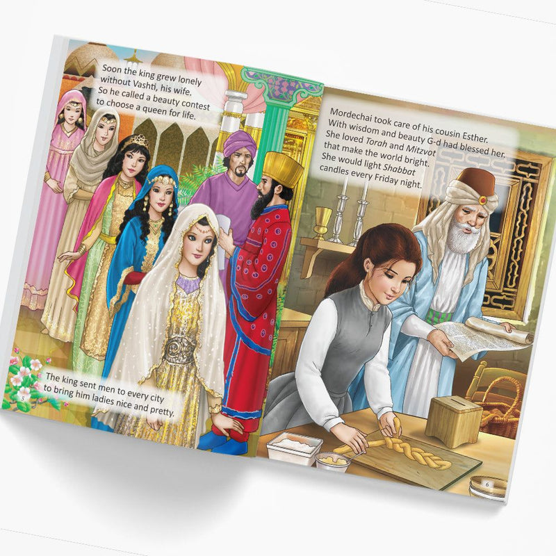 The Purim Big Book: The Story of Esther By Shoshana Lepon & Dassie Prus Jumbo Size