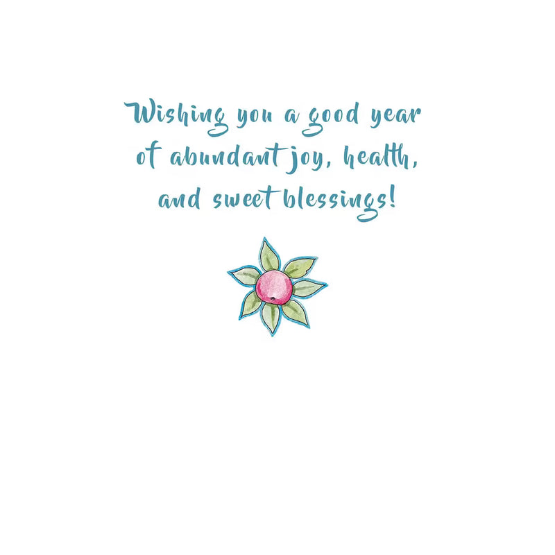 Shana Tova Jewish  Greeting Cards New Year Beehive By Mickie Caspi set of 8