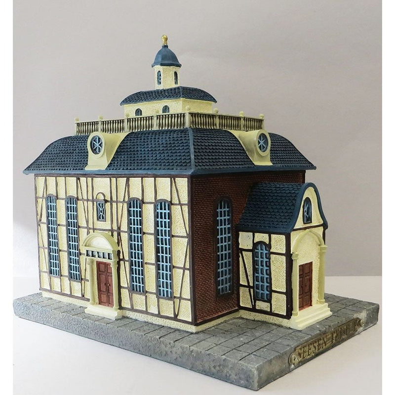 Collectible Tzedakah Box Replica Seesen Synagogue (Germany) Made of Resin