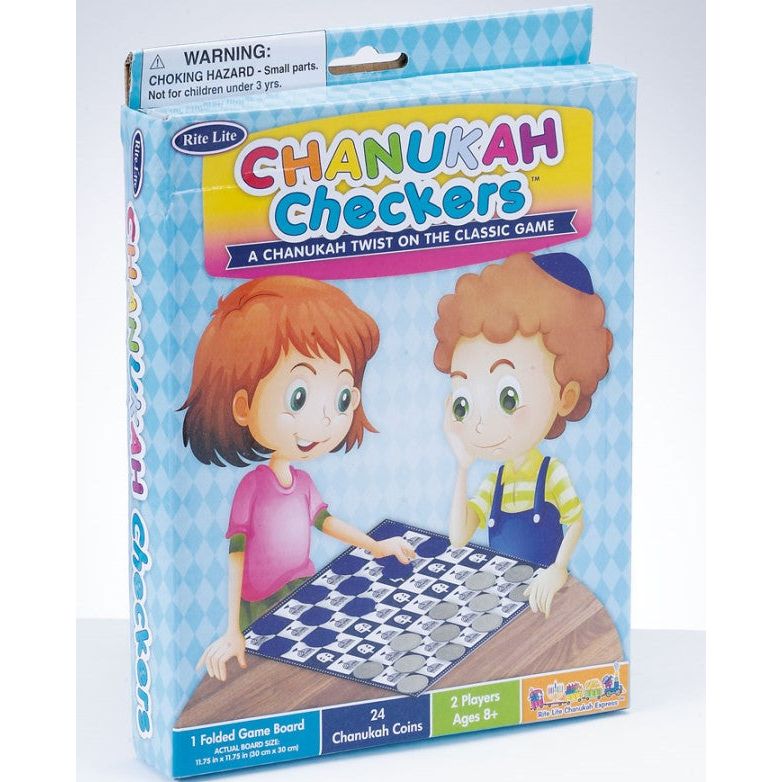Chanukah Checkers Game