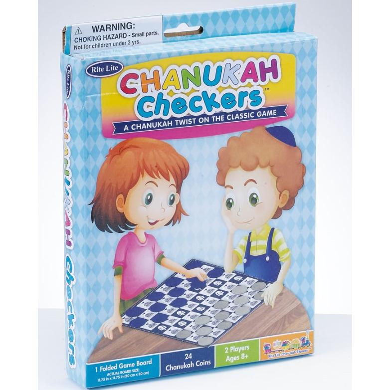 Chanukah Checkers Game