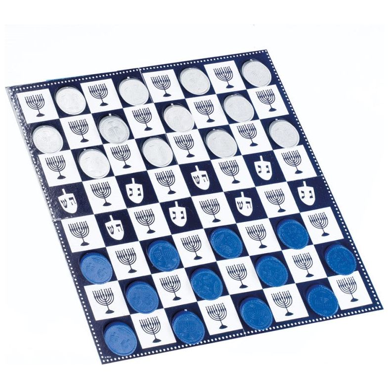 Chanukah Checkers Game