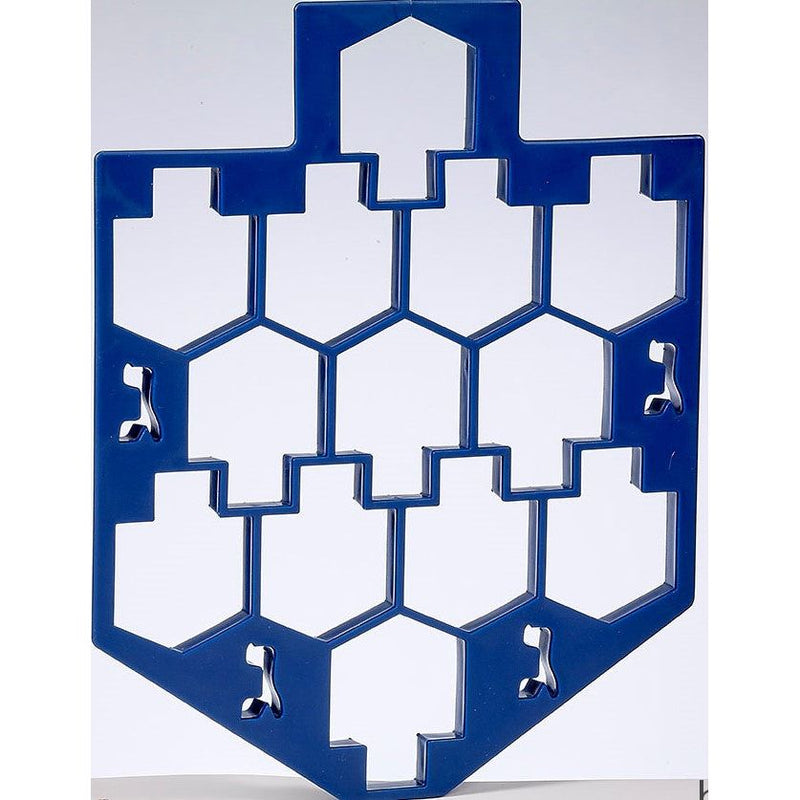 Dreidel Cookie Cutter sheet Makes 13 cookies in just one cut! Recipe on back!