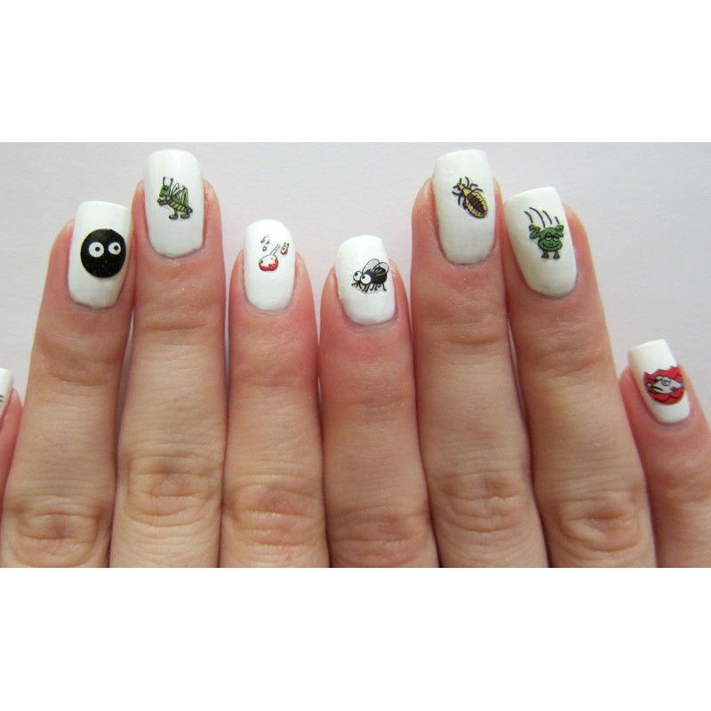 Midrash Passover Manicures Ten Plagues Nail Decals