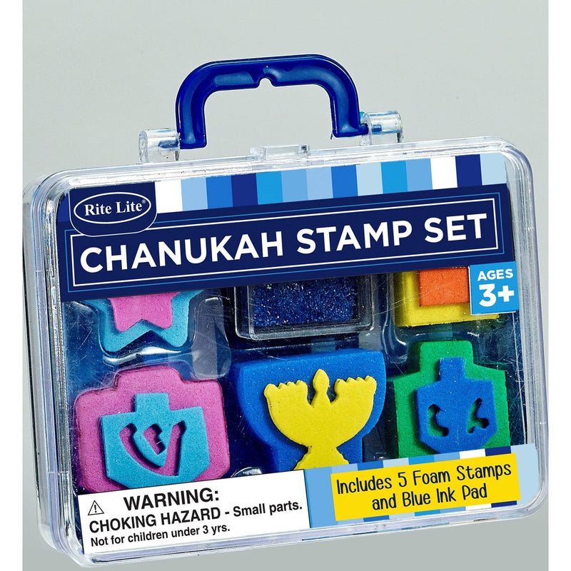 Chanukah EVA Stamp Set in Carrying Case