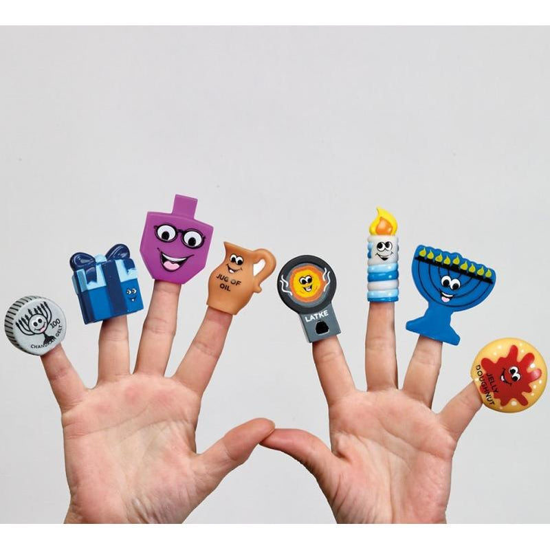 Chanukah Vinyl Finger Puppets