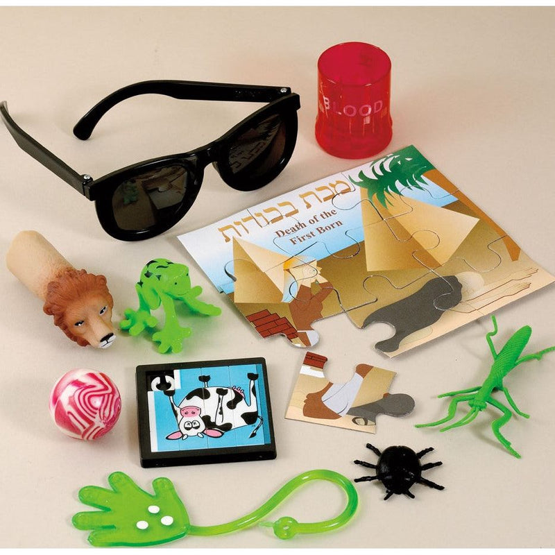 Passover Bag of Plagues One Toy for Every Plague Set of 10