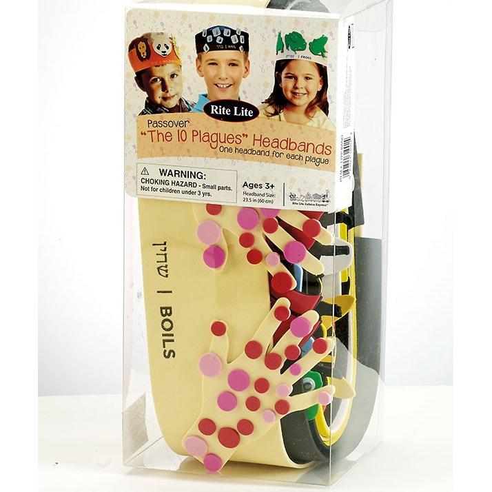 Passover Bands Ten Plagues Set of 10