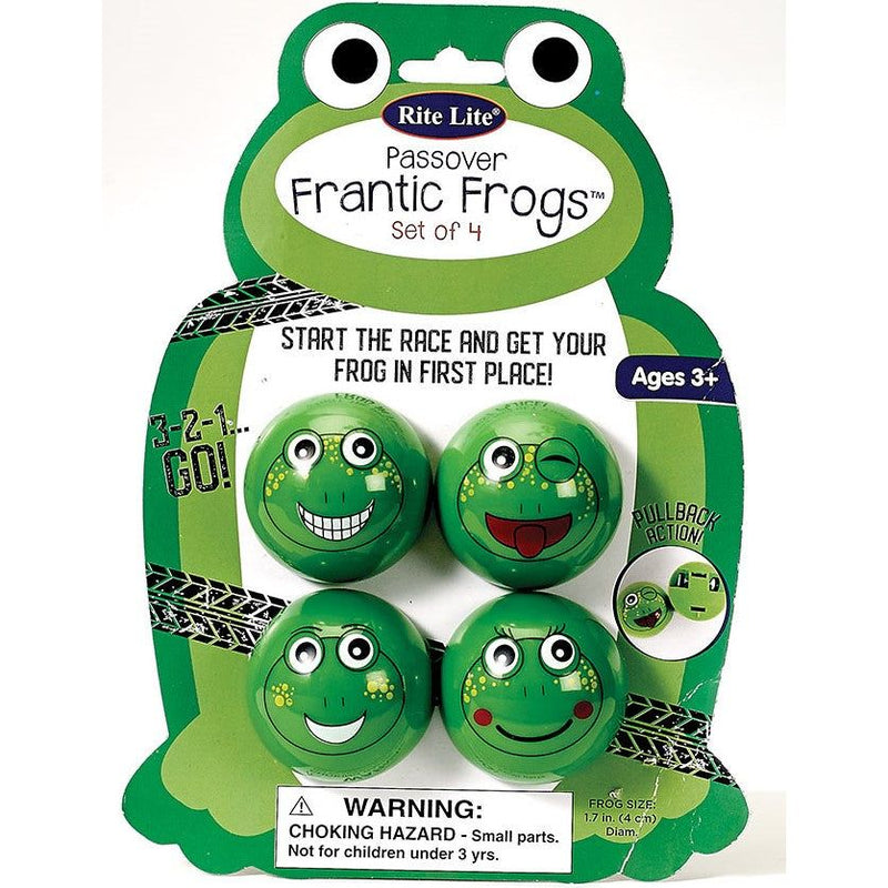 Passover Frantic Frogs Set of 4