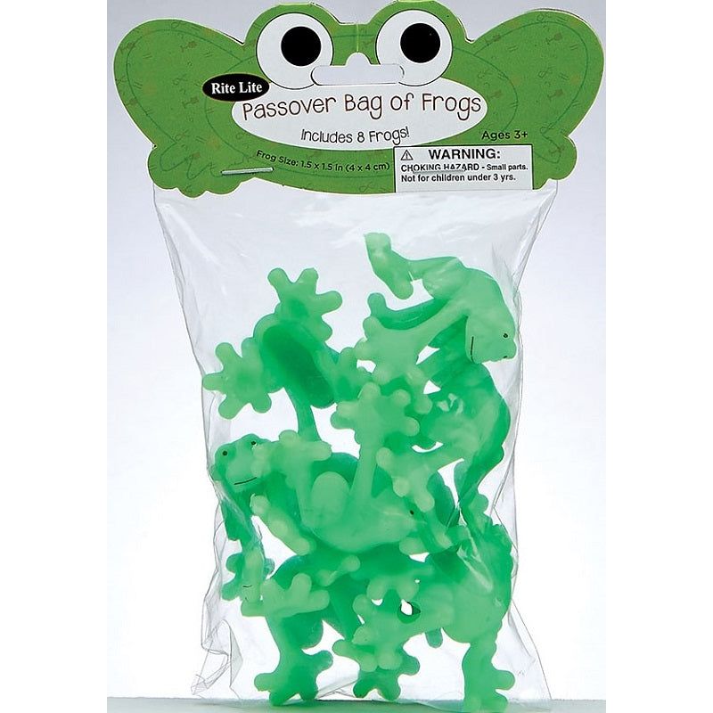 A Pesach Favorite! Passover Bag of Frogs Set of 8