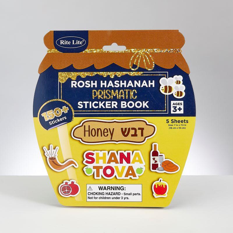 Rosh Hashanah Prismatic Sticker Book 150+ Prismatic Stickers