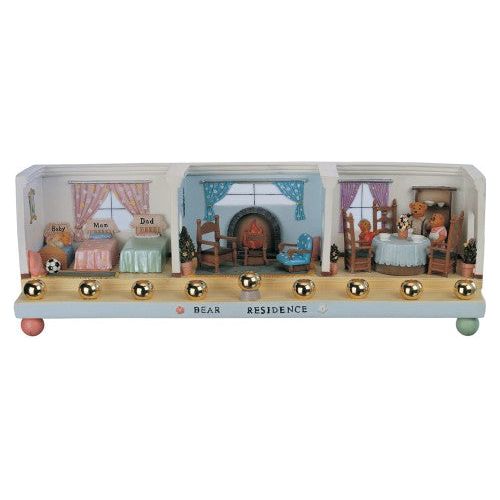 Chanukah Children's Menorah The Three Bears Residence By Reuven Masel 20% off List Price