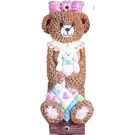 Teddy Bear Rag Doll Baby Mezuzah Cover By Reuven Masel $55 Kosher Parchment included