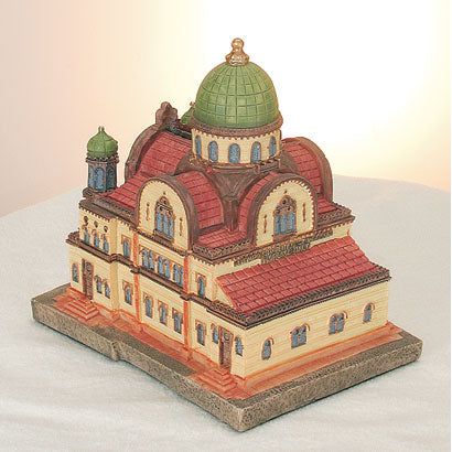 Tiempo Israelitico Synagogue Florence, Italy - Tzedakah Box by Reuven Masel