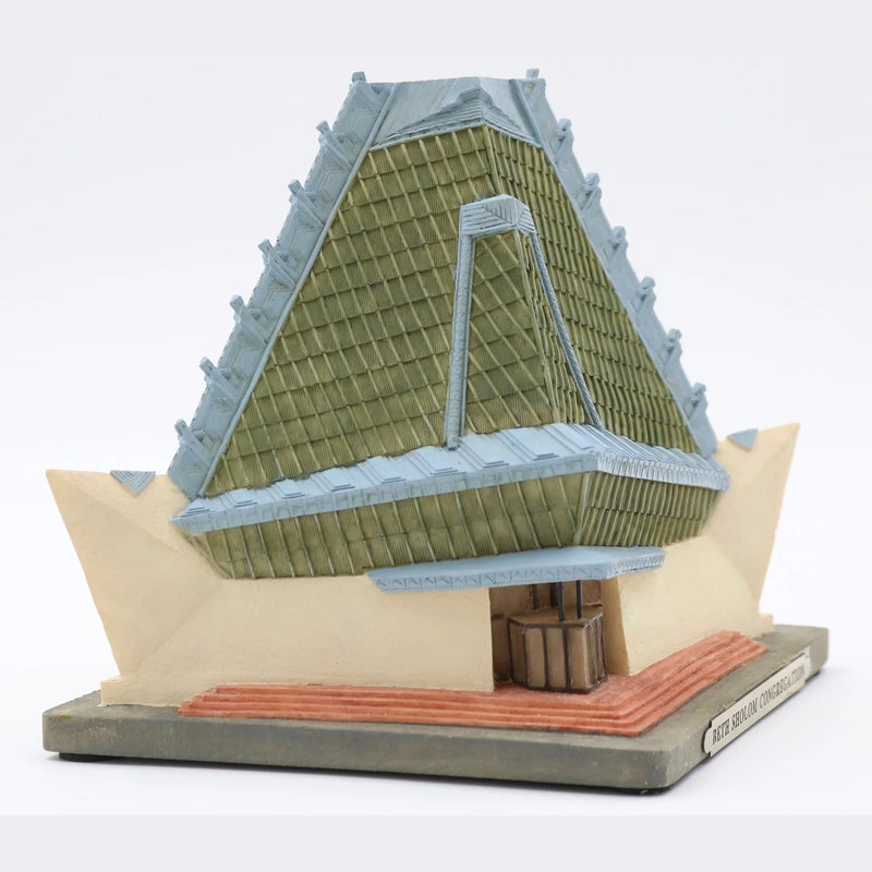 Beth Shalom synagogue, Elkins Park, PA Replica Synagogue Tzedakah Charity Box by Reuven Masel