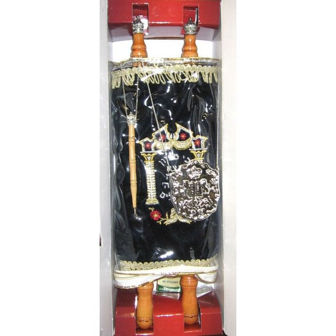 Children's Torah Scroll Replica 19 Inches Tall Excellent Quality