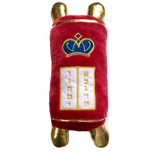 Plush Sefer Torah Small Colorful Children's Jewish Baby's Toy