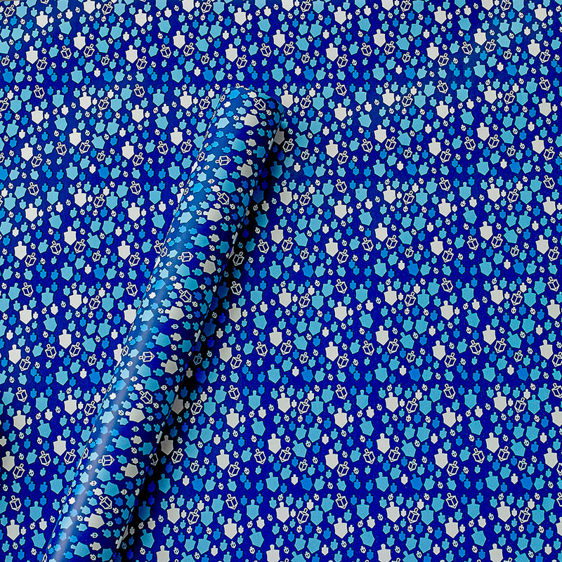 Chanukah 30 Square Feet Gift Wrap Rolls 3 Assorted Styles are available