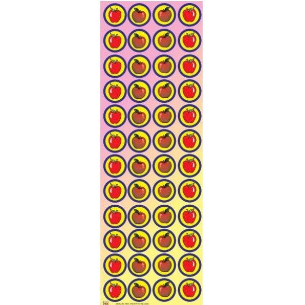 Apple Circle Rosh Hashana Jewish Stickers Set of 288